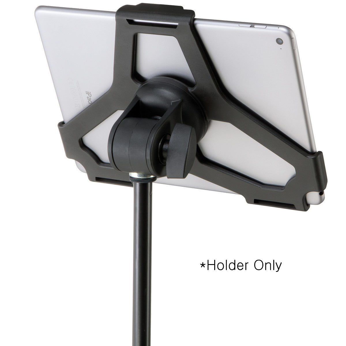 K&M iPad Air 2 5/8-Inch Microphone Stand Holder, Black