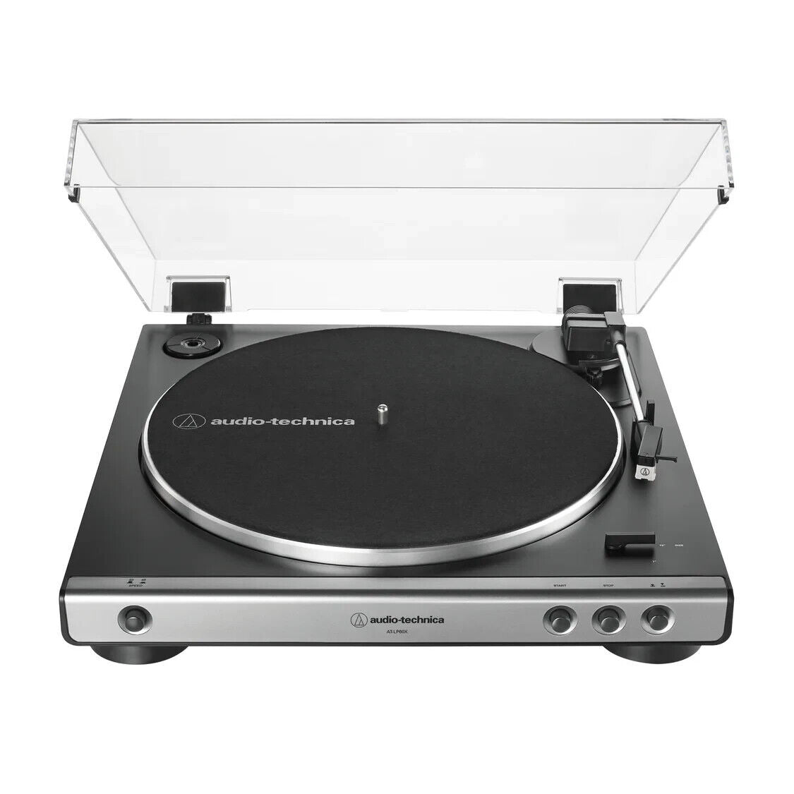 Audio-Technica AT-LP60X-GM Fully Automatic Belt-Drive Turntable Gun Metal