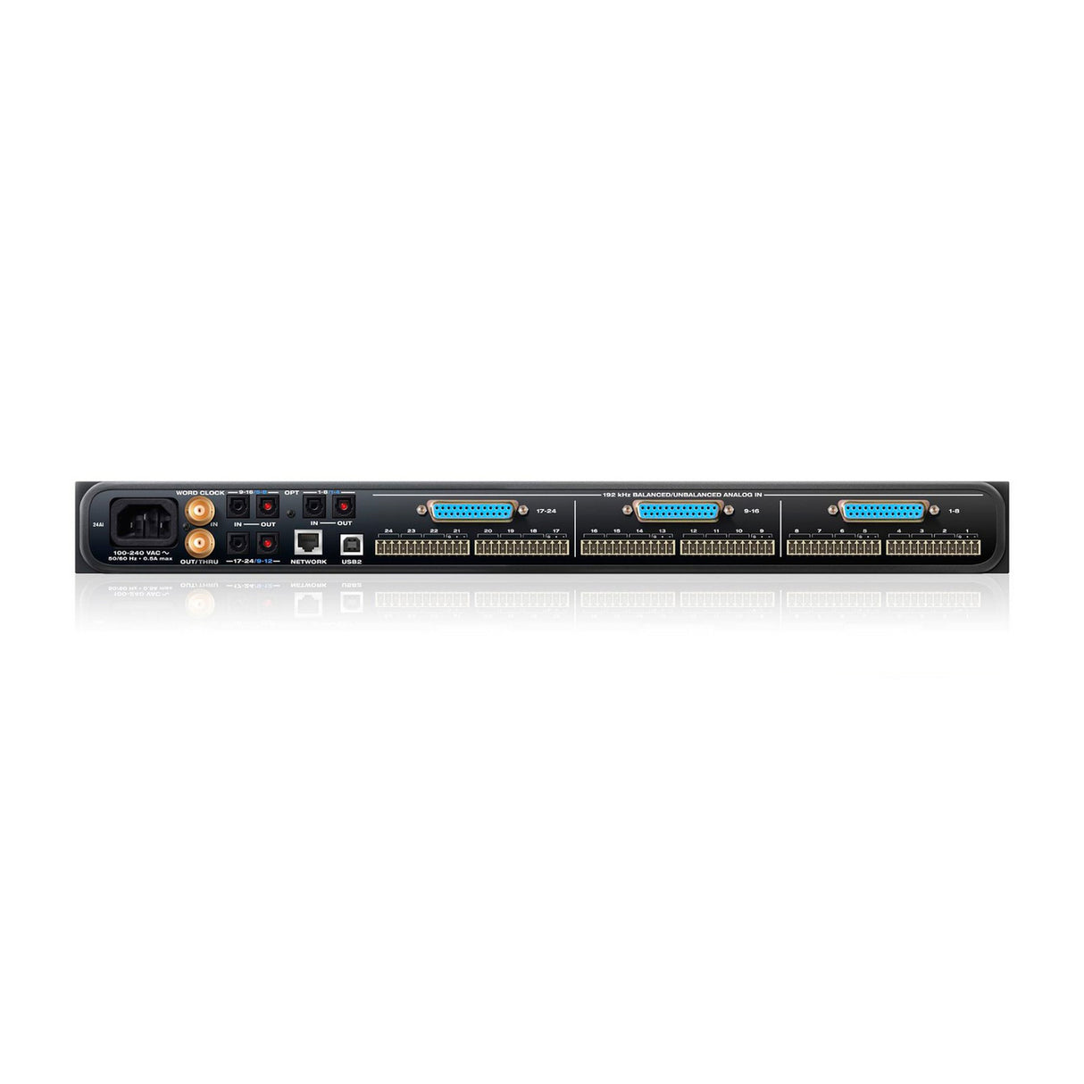 MOTU 24Ai 48x24 USB AVB Rackmount Audio Interface