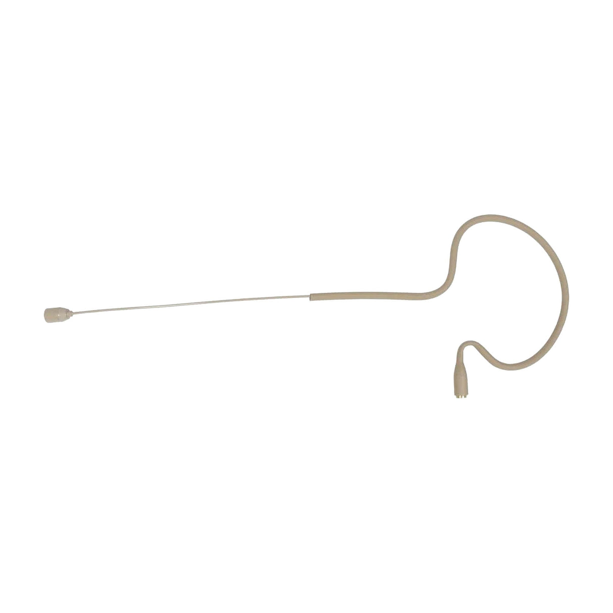 Galaxy Audio ESM4-OBG-4SHU Omnidirectional Single-Ear Headset Microphone with Shure Connector Cables Beige