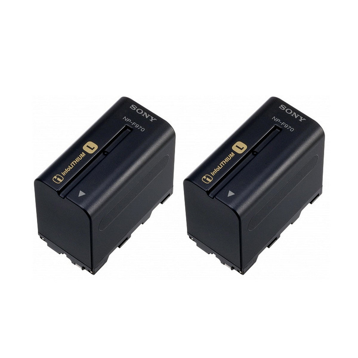 Sony 2NP-F970/B InfoLithium L Series Rechargeable Batteries 2-Pack