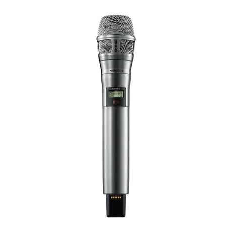 Shure ADX2FD/N8C Cardioid Handheld Wireless Microphone Transmitter G57: 470-616 MHz - Nickel