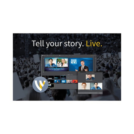 Telestream Wirecast Pro Live Streaming Software Mac Download Only