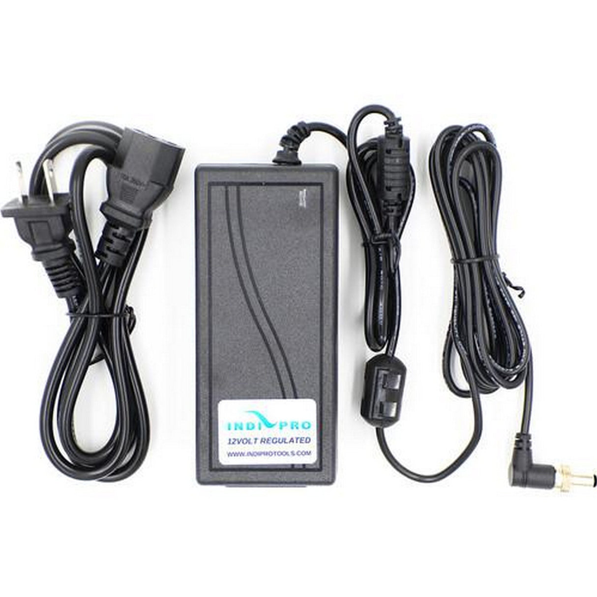 IndiPRO AC21MM 12V A/C Power Supply to 2.1mm Locking Connector 8-Feet