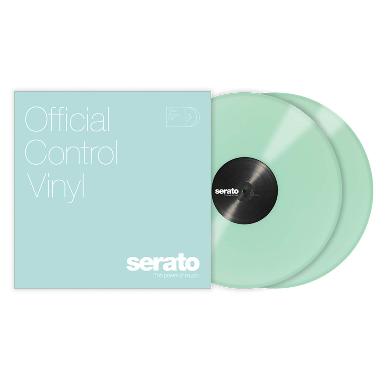 Serato 12-Inch Control Vinyl, Glow in the Dark, Pair
