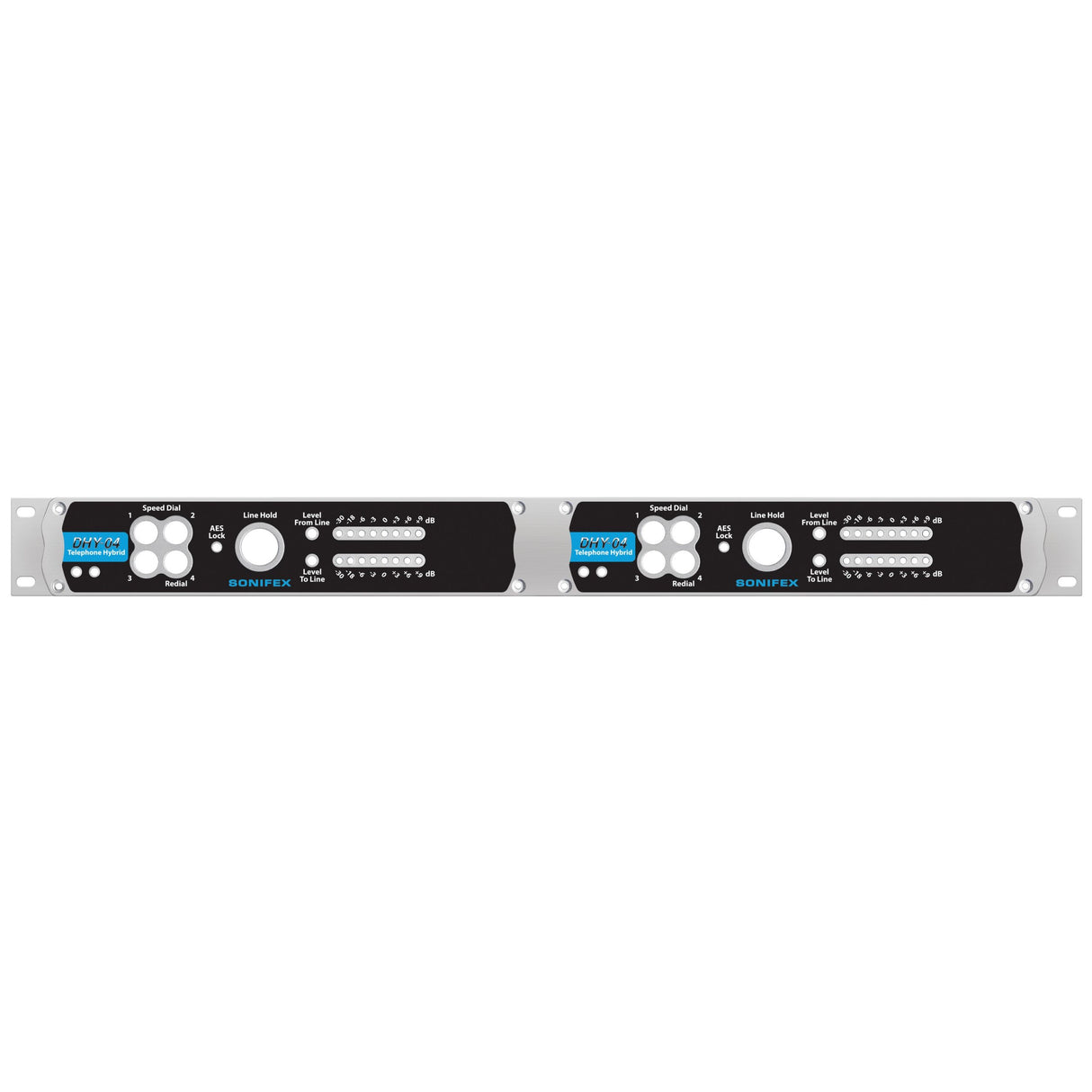 Sonifex DHY-04TCON 19 Inch Rack Kit Convert 2 x DHY-04 to DHY-04T