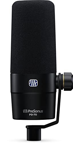 PreSonus PD-70 Dynamic Vocal Microphone for Podcasting