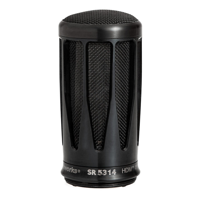 Earthworks SR5314-B Cardioid Condenser Wireless Microphone Capsule for Sennheiser Transmitters Black with Black Mesh