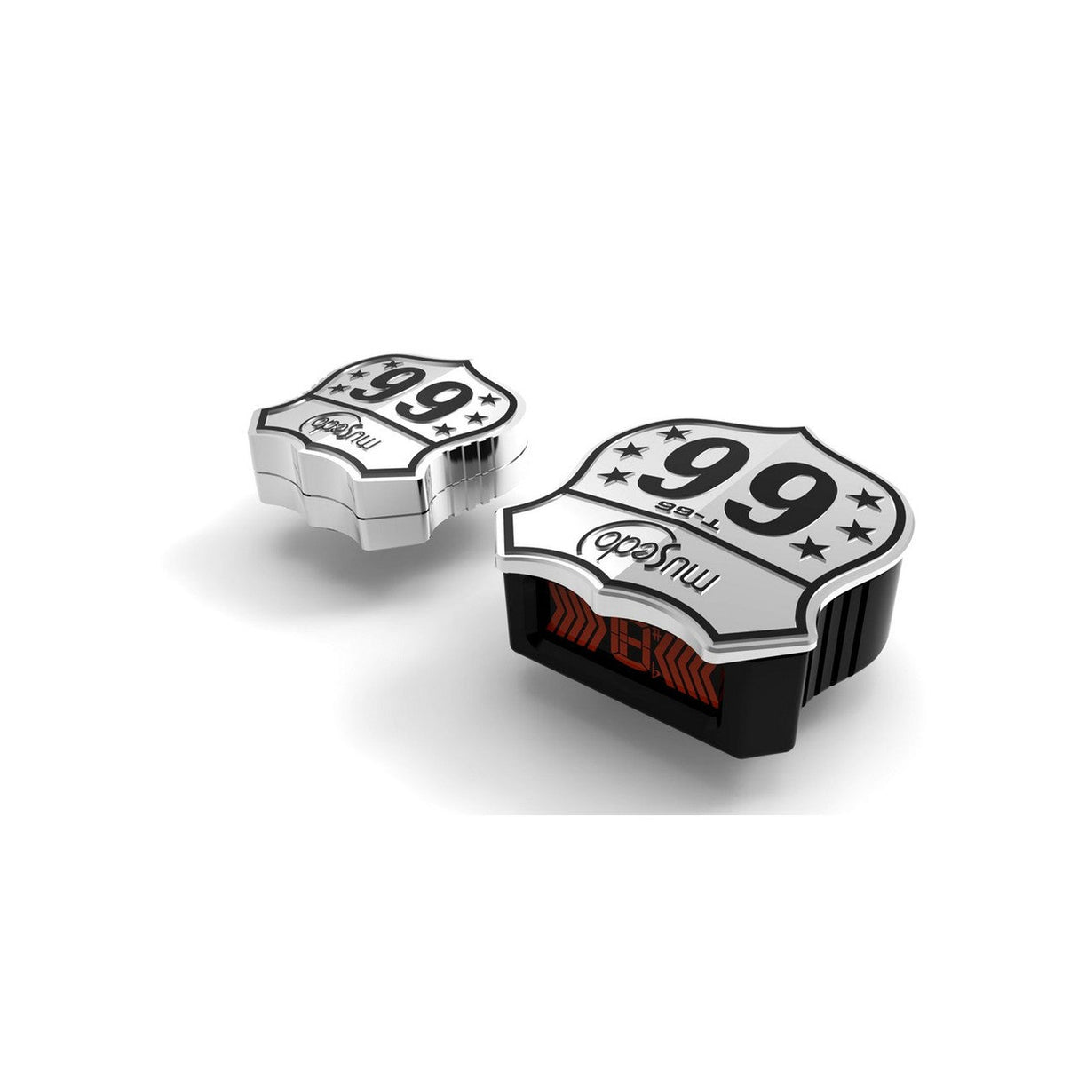 Musedo T-66 Portable Strap Buckle Guitar Tuner - accessories