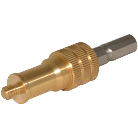 Triad-Orbit IO-H5 Lighting Quick-Change Coupler Head Brass