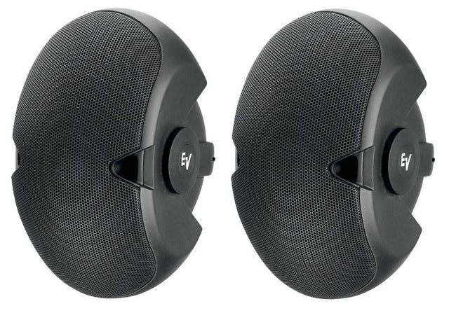 Electro-Voice EVID 6.2 Dual 6-Inch Two-Way Surface-Mount Loudspeaker Black - Pair