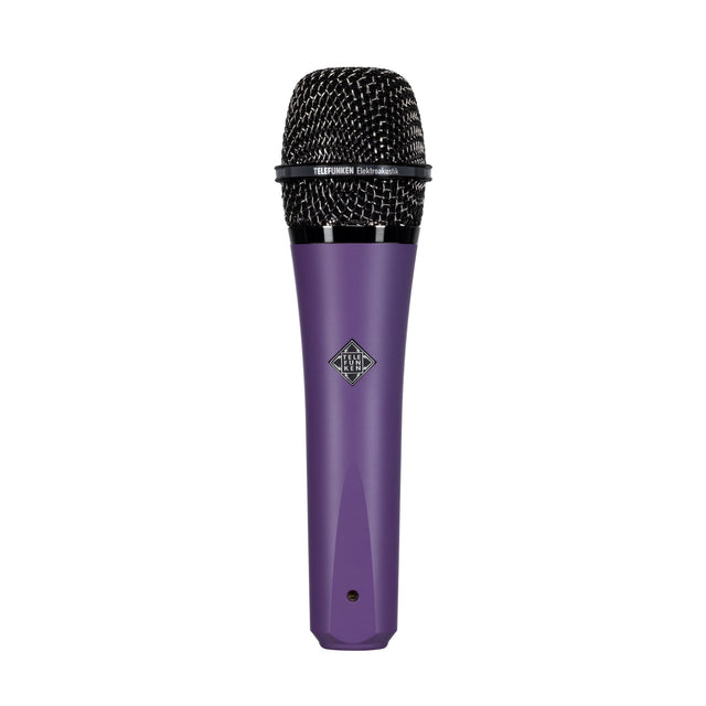 Telefunken M81 Supercardioid Handheld Dynamic Microphone Purple with Black Nickel Grille