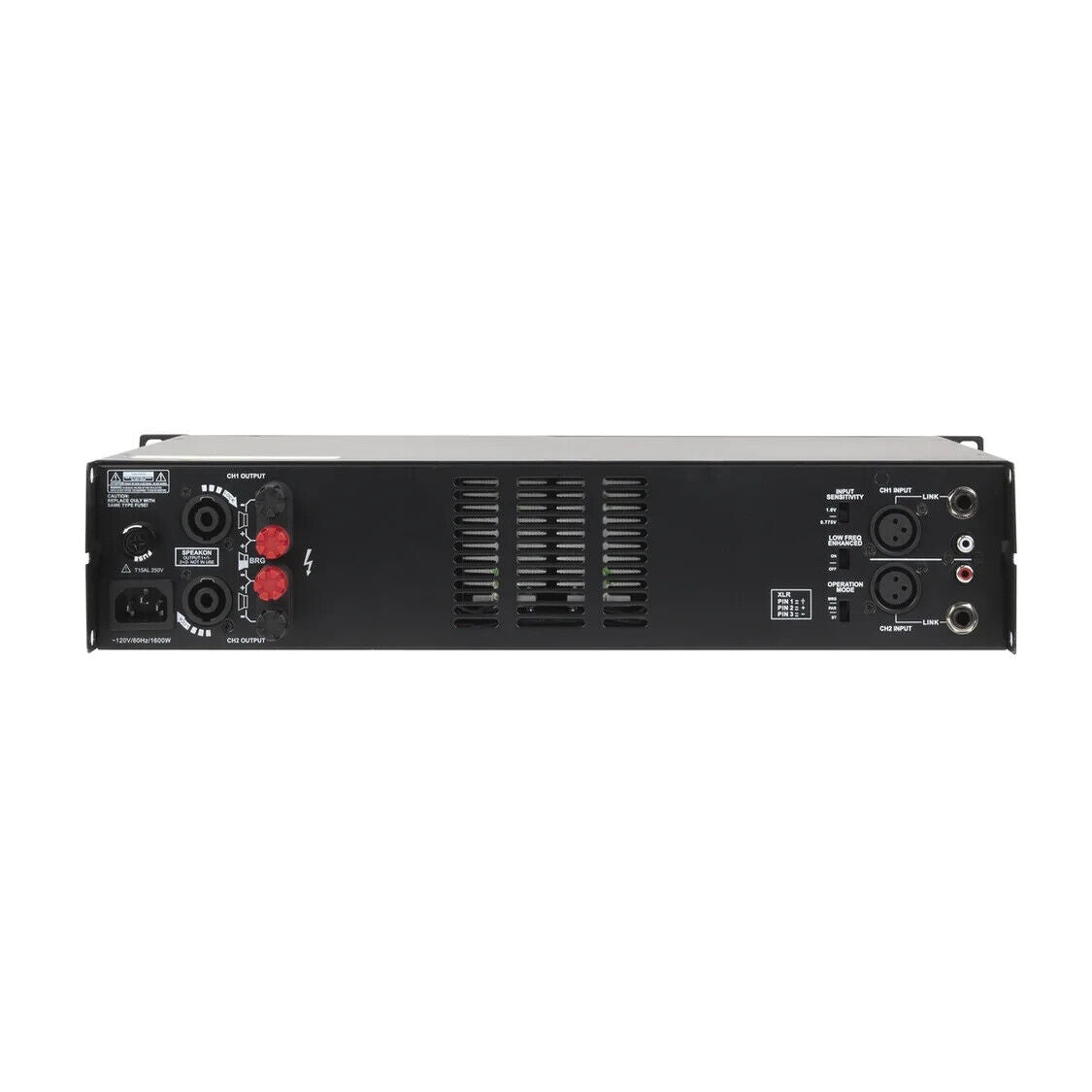American Audio XLT1200 2U Power Amplifiers XLT782 (Used) - used