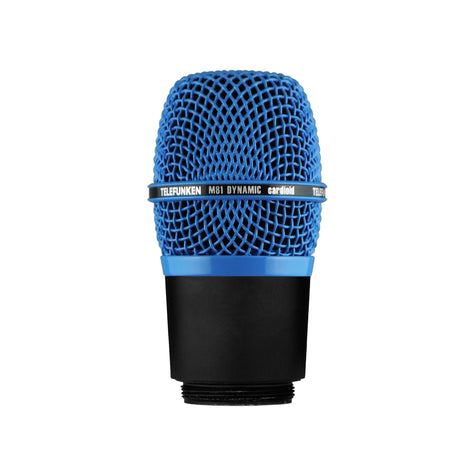 Telefunken M81-WH Supercardioid Universal Wireless Dynamic Microphone Capsule Blue