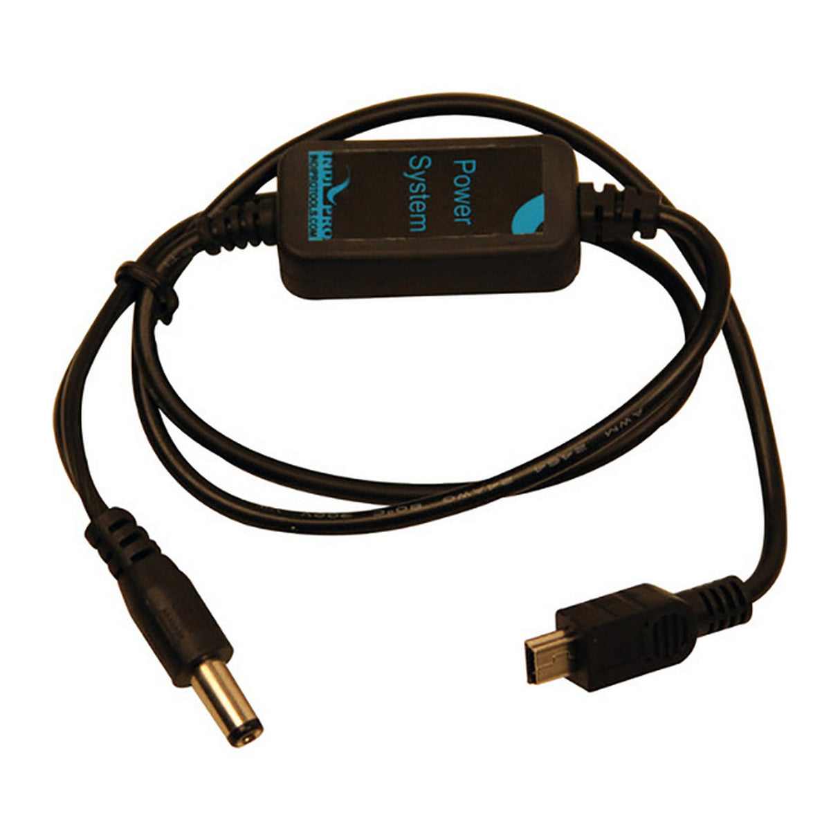 IndiPRO 39PPC 2 Feet 2.5mm to Mini USB Cable 5 VDC