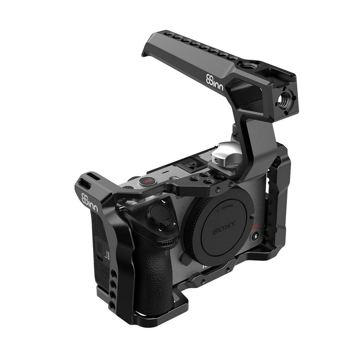 8Sinn 8-FX3 C + 8-THBRAVEN Cage and Black Raven Top Handle for Sony FX3/FX30