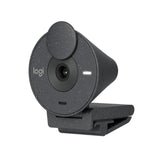 Logitech Brio 305 Full HD Webcam with Auto-Light correction, Noise-Reducing Microphone, Graphite