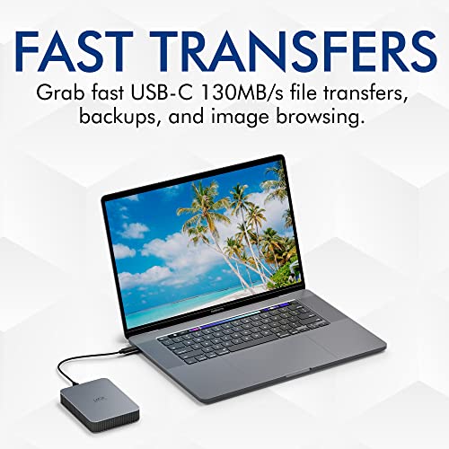 LaCie Mobile Drive Secure External HDD 4TB