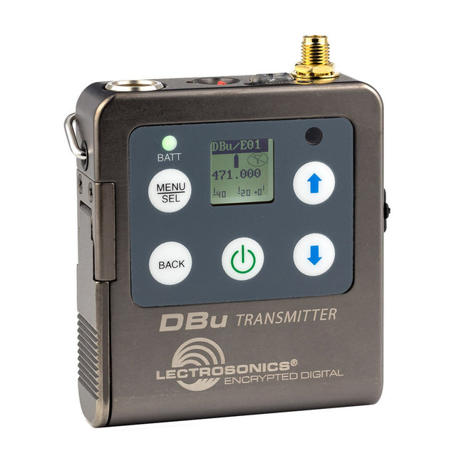 Lectrosonics DBu Digital Encrypted Beltpack Transmitter