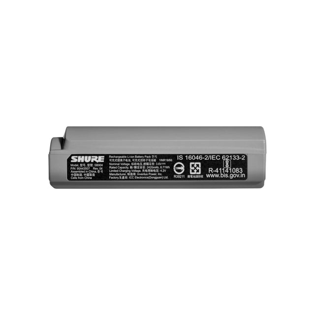 Shure SB904 Lithium-Ion Rechargeable Battery for GLXD +