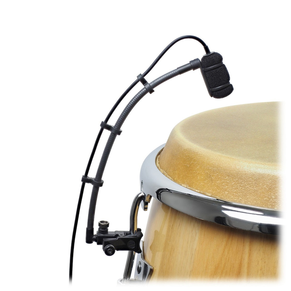 Audio Technica ATM350UL 9 Inch Gooseneck Cardioid Condenser Instrument Microphone with Universal Mount