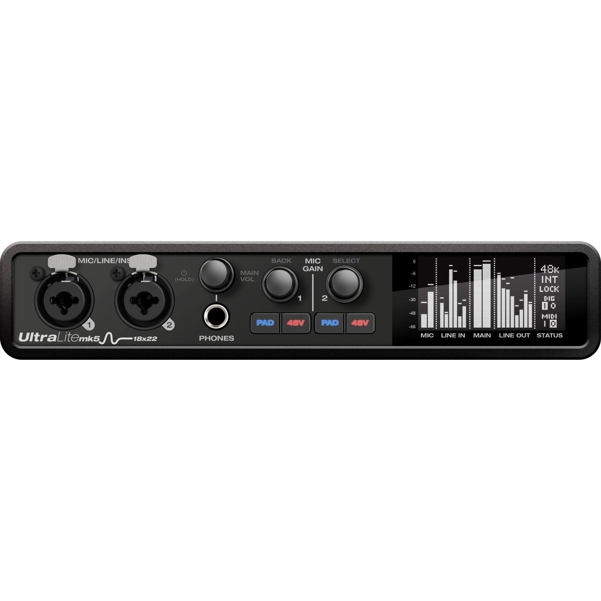 MOTU UltraLitemk5 18 x 22 USB Audio Interface (Used) - used