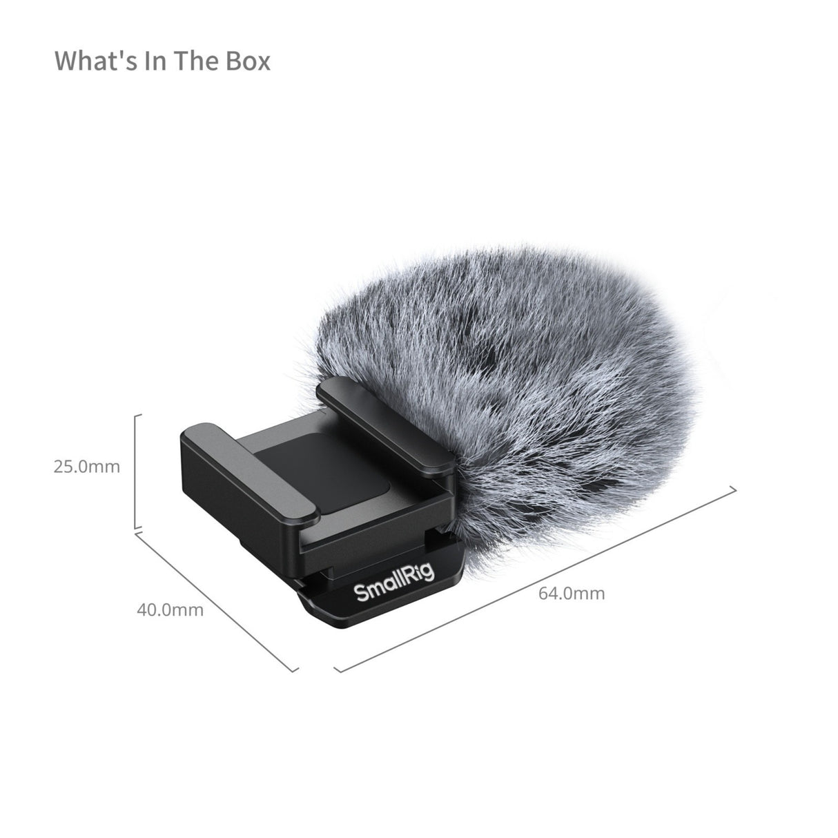 SmallRig 5989 Furry Windscreen for Canon P