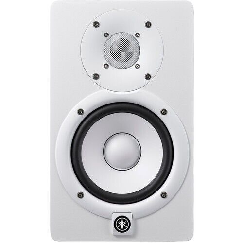 Yamaha HS5IW 2 Way Bi Amlified Powered Studio Monitor White