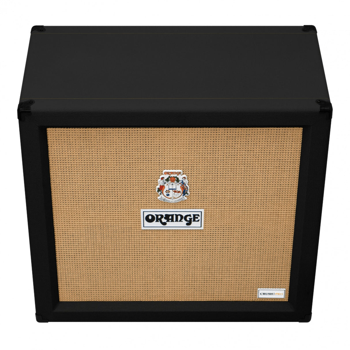 Orange Crush PRO 412 4 x 12 Closed Back Guitar Cabinet Black - amps