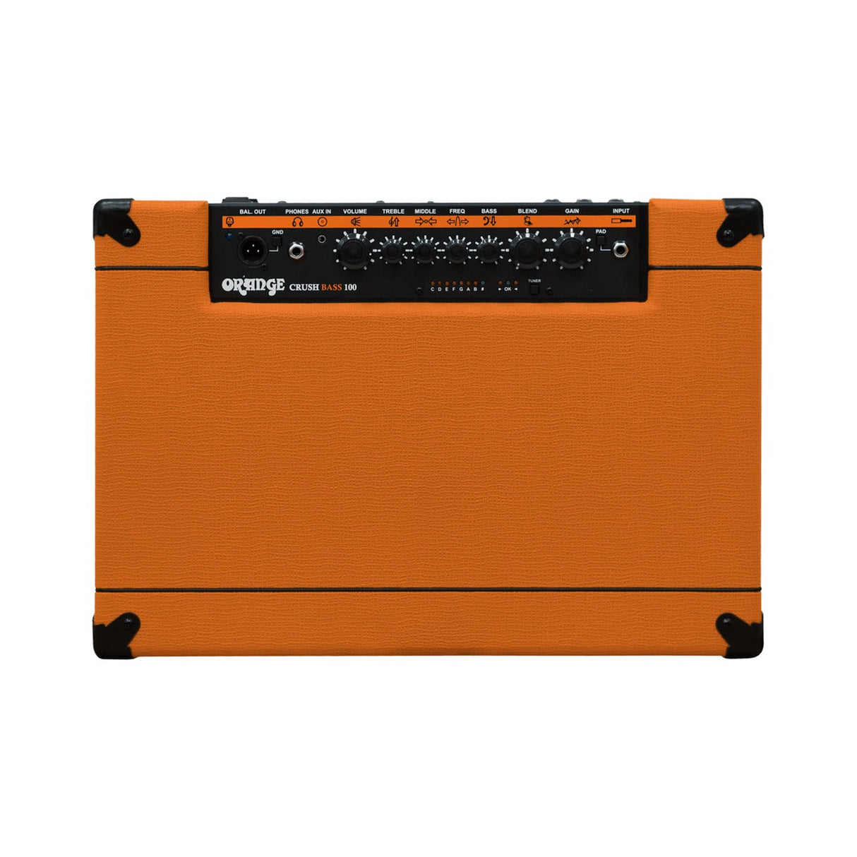 Orange CRUSH-BASS-100 100 Watt 15 Inch Bass Amp Combo Orange