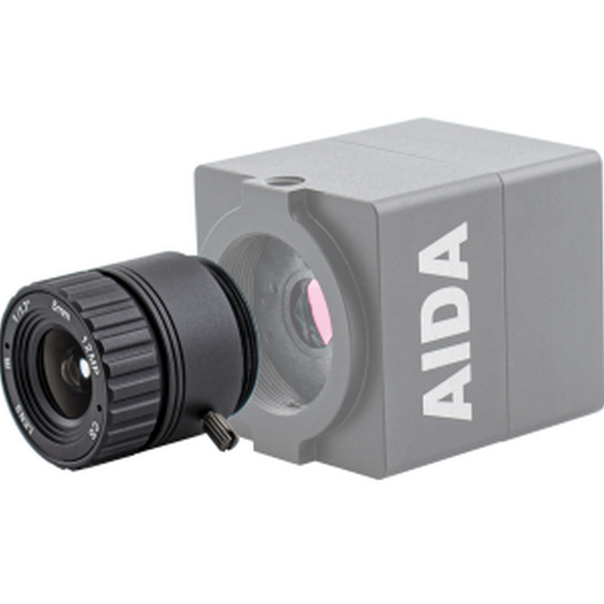 AIDA CS4K-5.0F 4K CS Mount 5mm 12 Mega-Pixel Lens