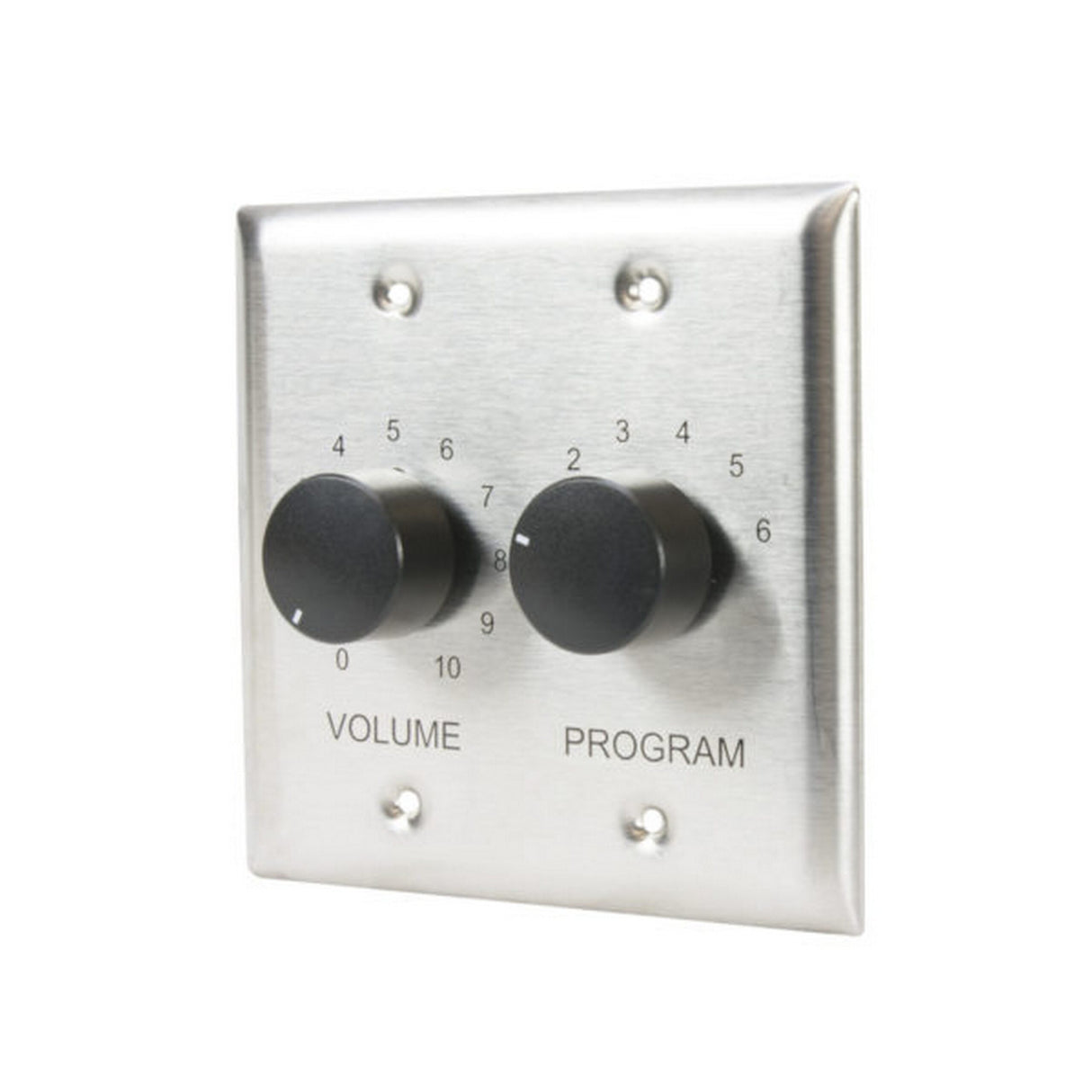 Lowell CS650-SS 6-Source Program Selector Switch with Volume Control Single Unit