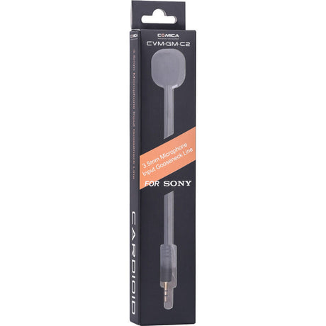 Comica CVM-GM-C2 Cardioid 3.5mm Input Gooseneck Lavalier Microphone