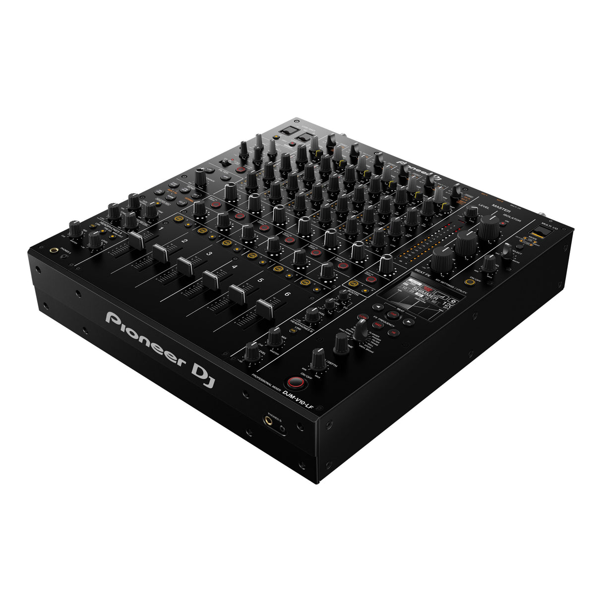 Pioneer DJ DJM-V10-LF Creative Style 6 Channel Mixer with Long Fader