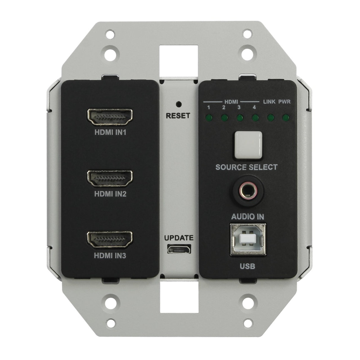 DigitaLinx DL-ARK-4HC 4K 10.2 4 x 1 HDBaseT Advanced Room Kit