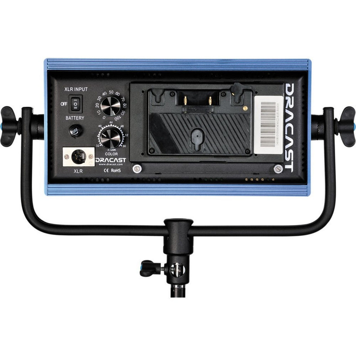 Dracast DRDRENGKBG Pro Series Bi-Color 4-Light ENG Kit with Gold Mount Battery Plates