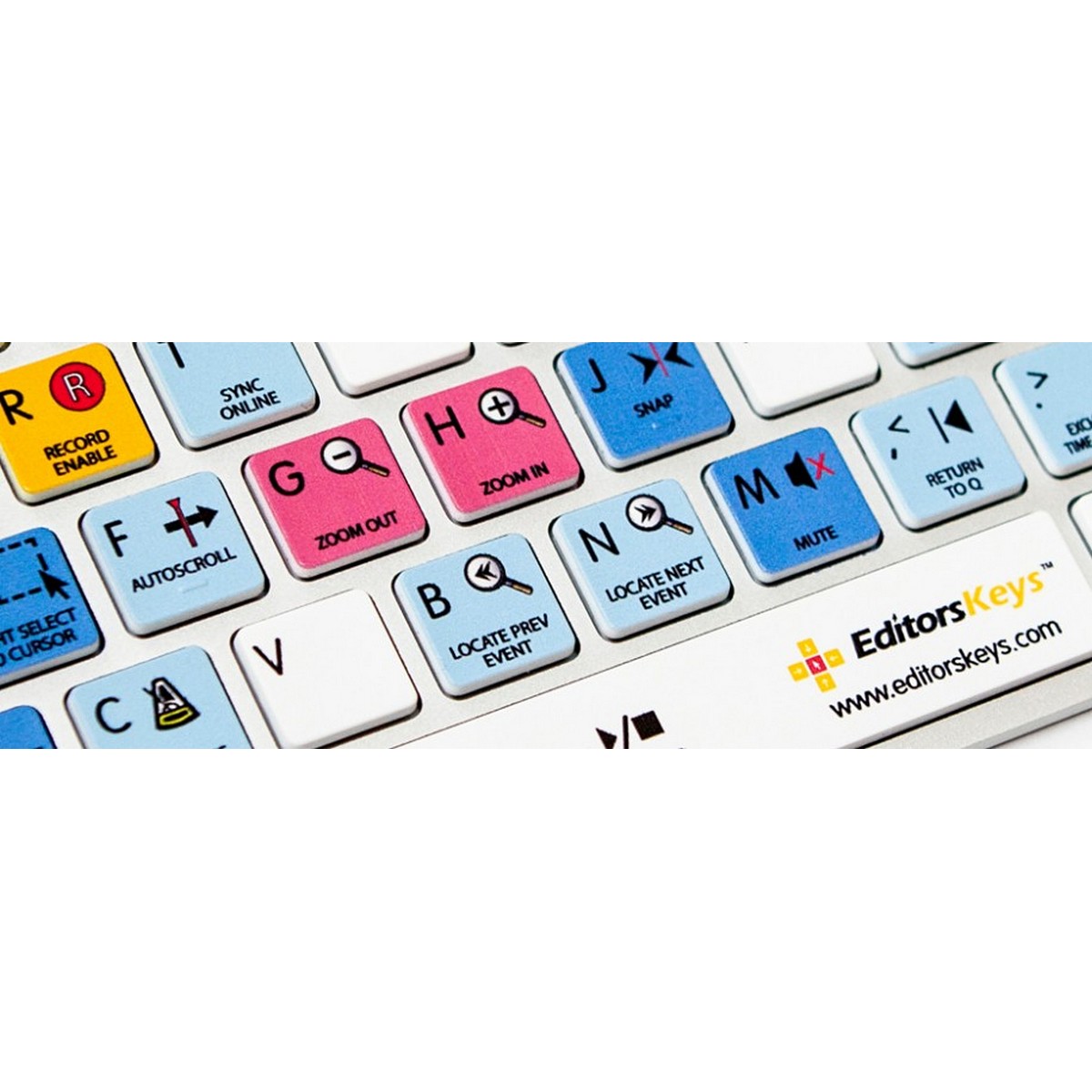 Editors Keys Apple Keyboard for Cubase Apple Shortcut Wired Keyboard (Used)