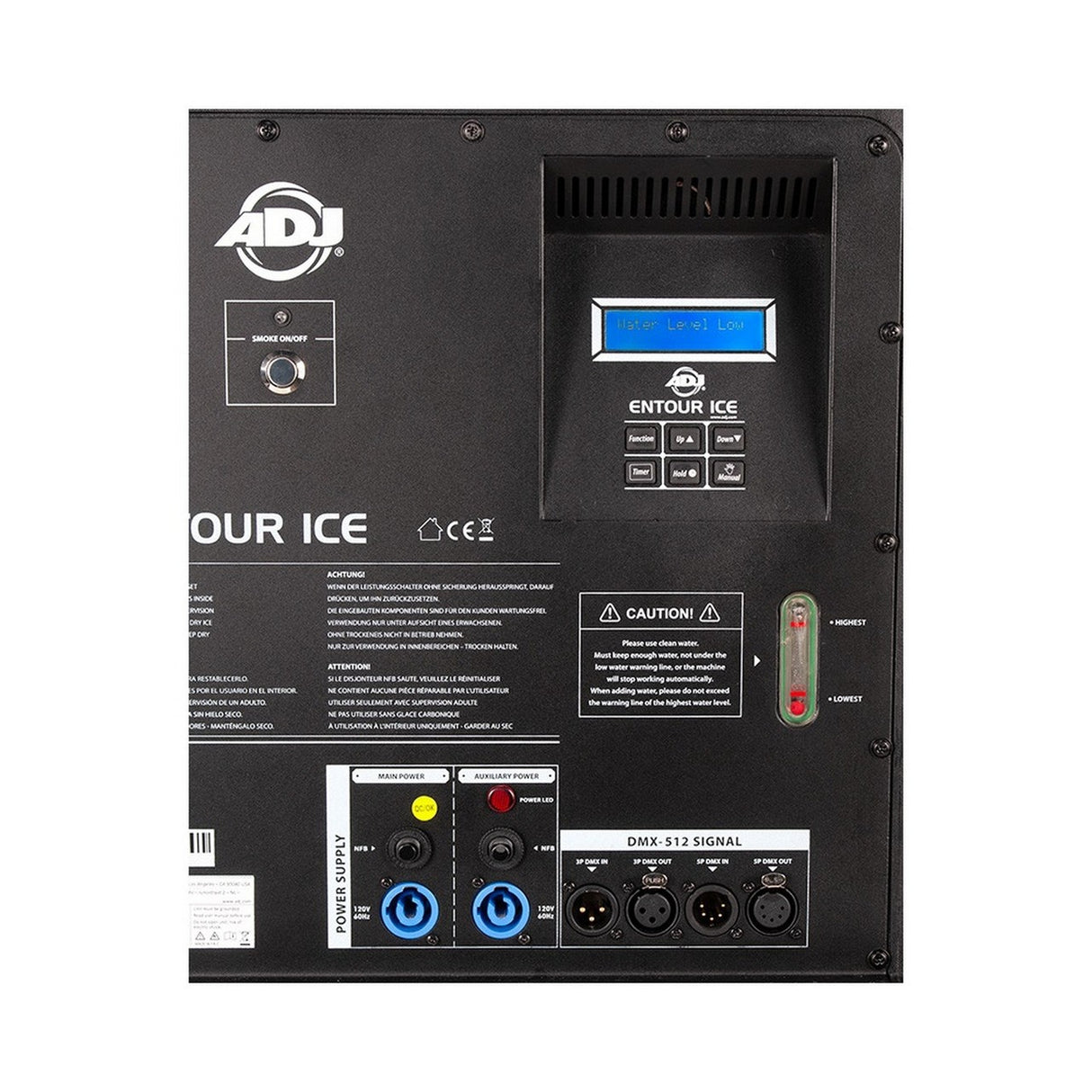 ADJ ENTOUR ICE Low Lying High Output Tour Grade Fog Machine