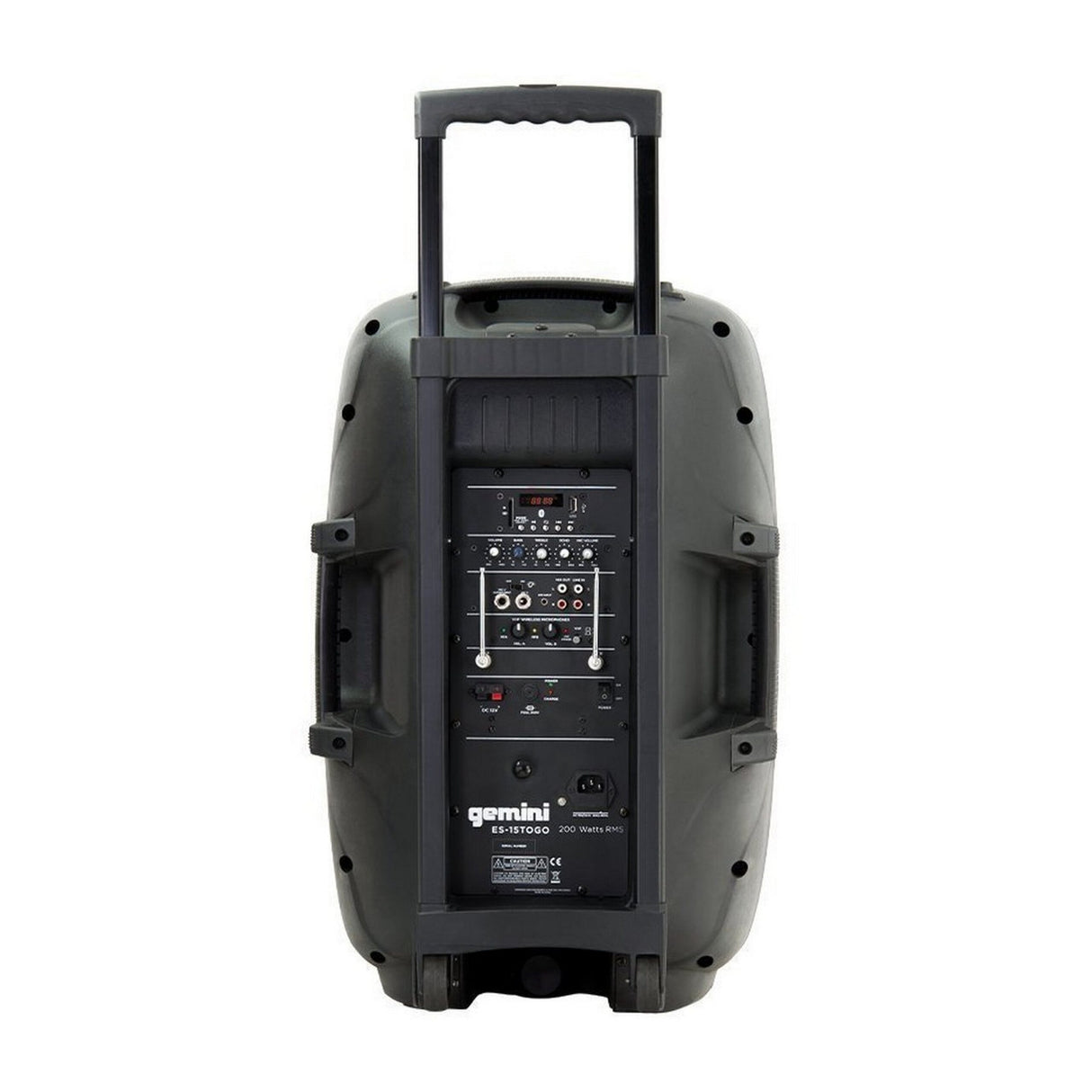 Gemini ES-15TOGO 15-Inch Active Battery Powered Loudpseaker