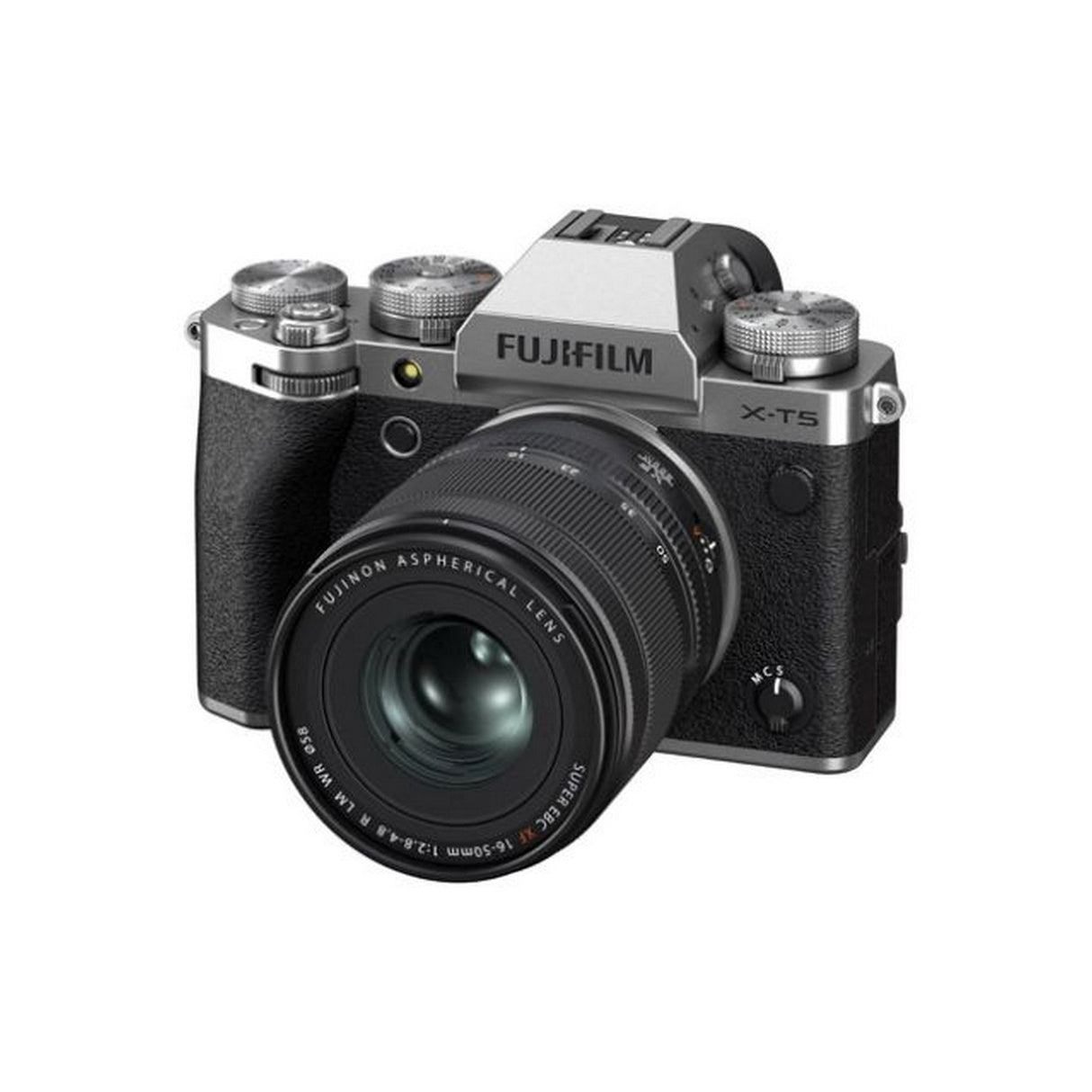 Fujifilm X-T5 Mirrorless Camera with XF16-50mmF2.8-4.8 R LM WR Lens Kit - Silver