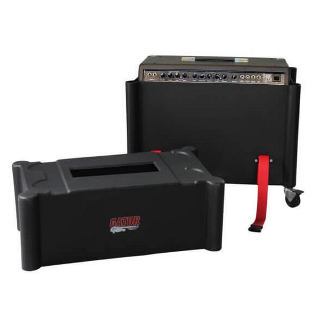 Gator G-112-ROTO Molded Mil-Grade PE Case and Stand with Wheels for 1x12 Combo Amps