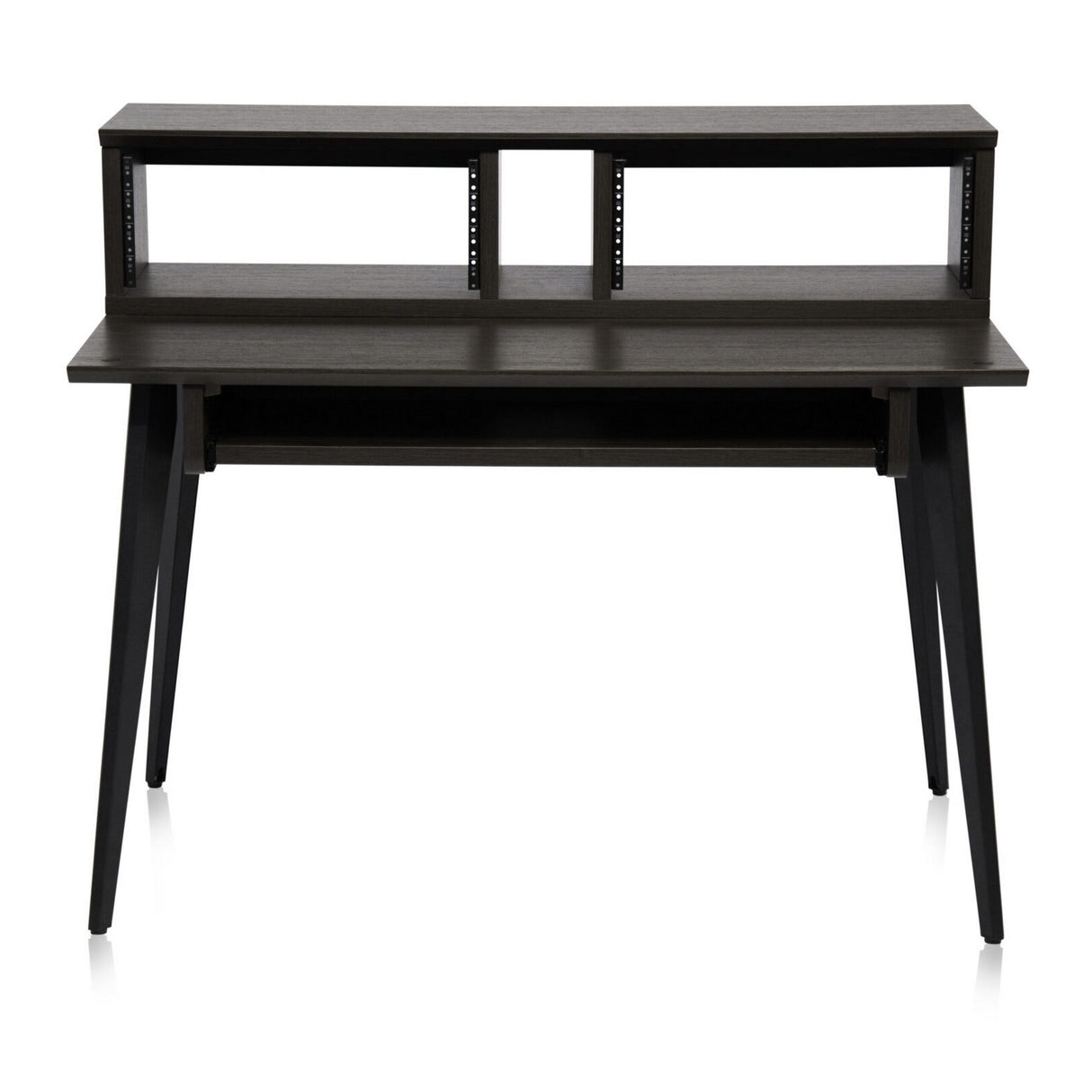 Gator GFW-ELITEDESK-BRN Elite Series Furniture Desk Walnut Brown Finish