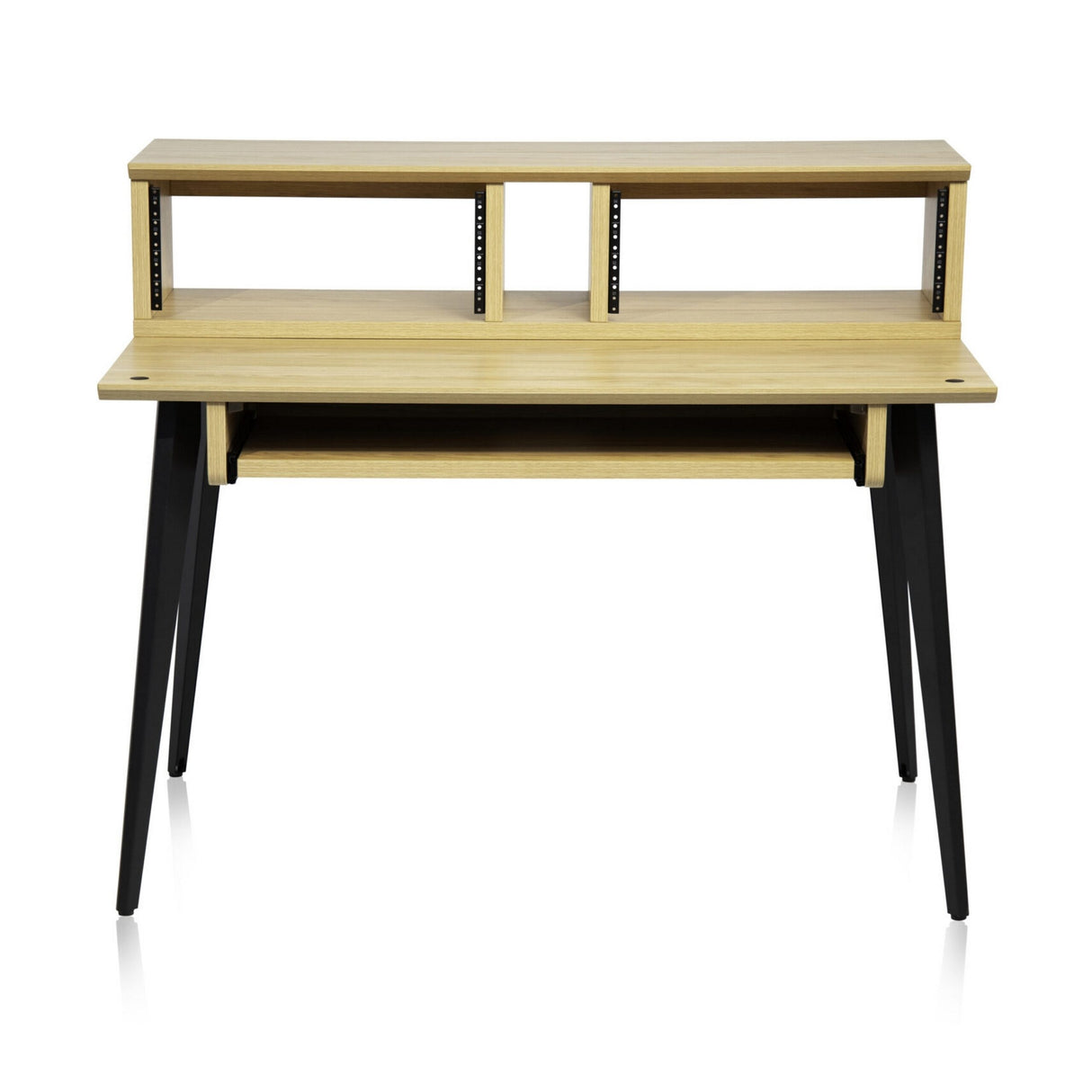 Gator GFW-ELITEDESK-MPL Elite Series Furniture Desk Natural Maple Matte Finish