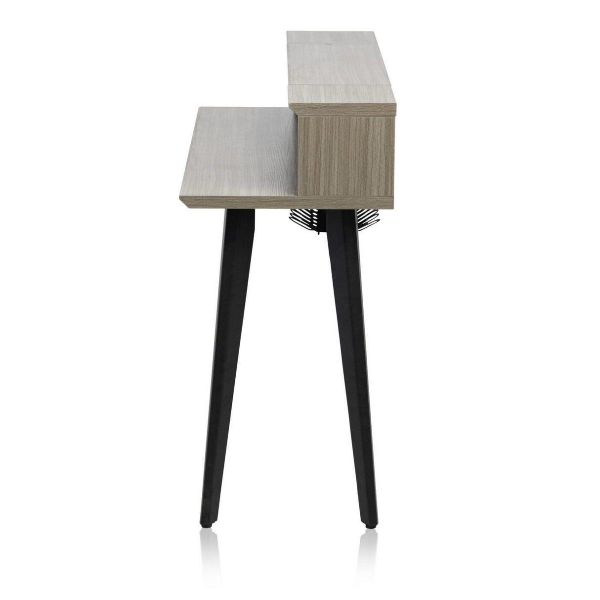 Gator GFW-ELITEKEYTBL61-GRY Elite Series Furniture for 61 Note Keyboard Driftwood Grey Finish