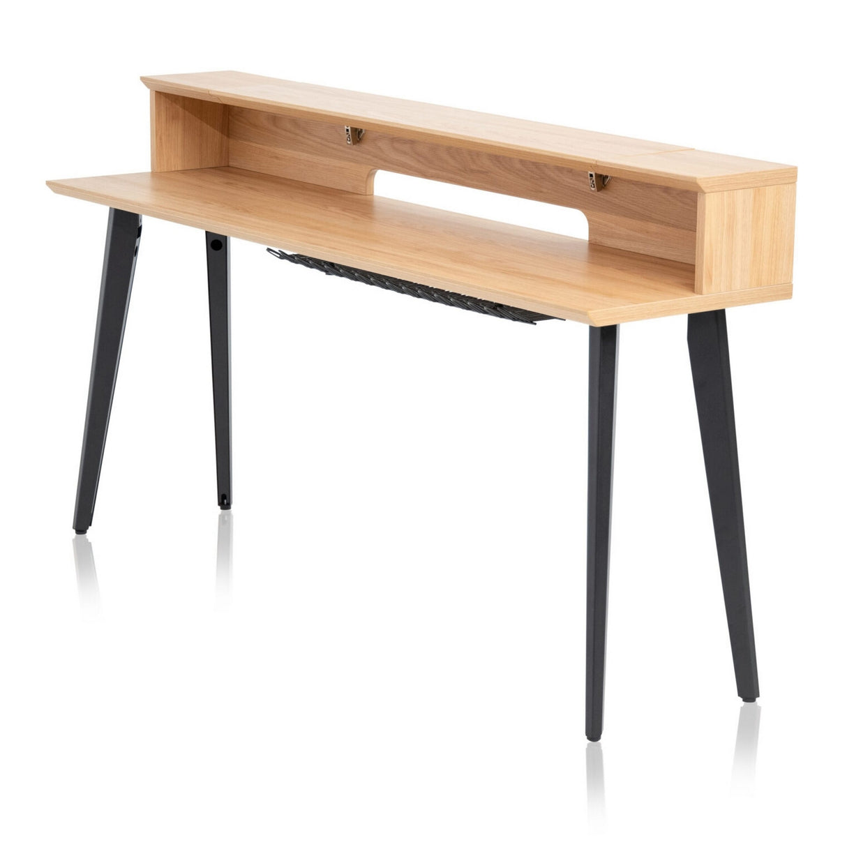 Gator GFW-ELITEKEYTBL61-MPL Elite Series Furniture for 61 Note Keyboard Natural Maple Matte Finish