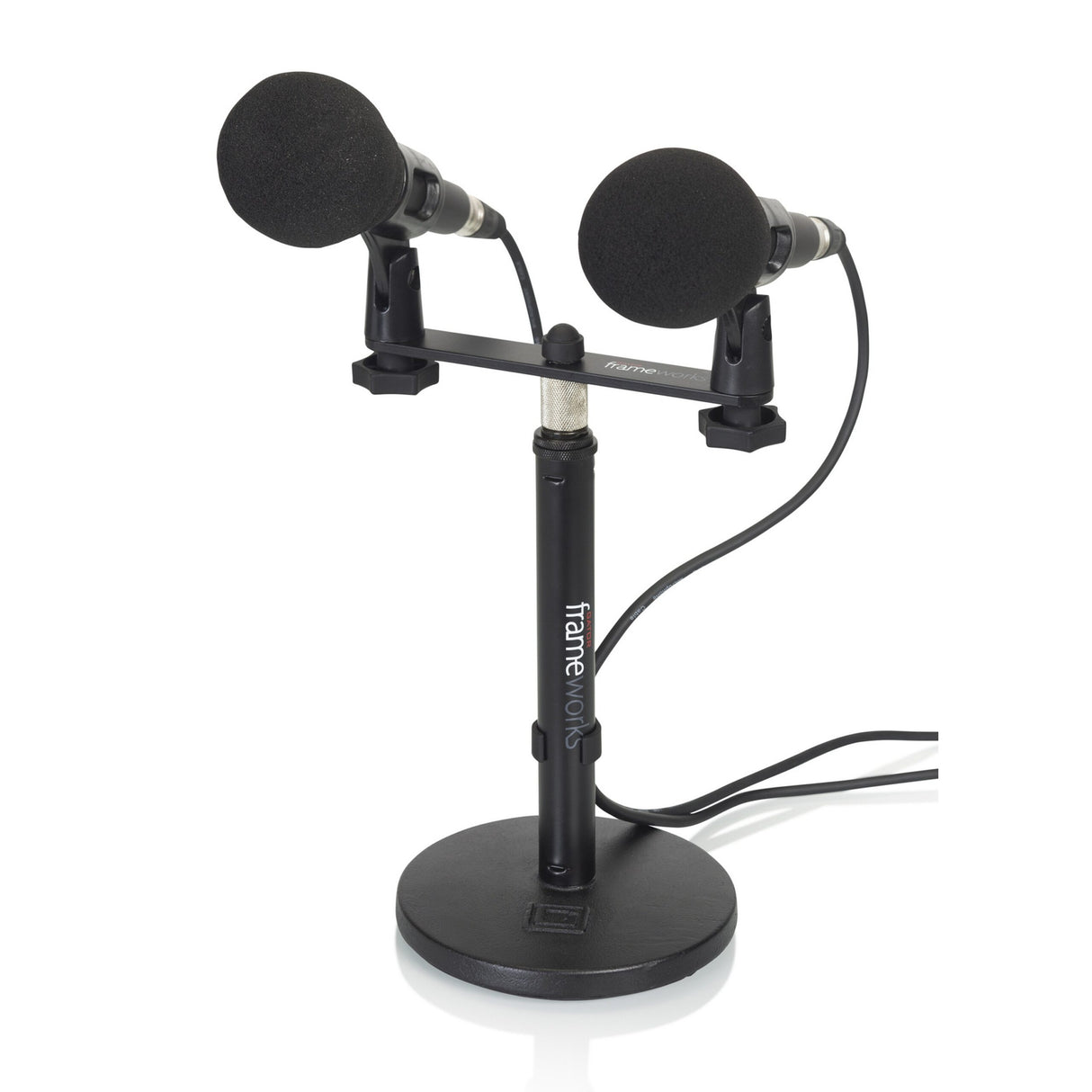 Gator GFWMIC1TO2 1-to-2 Microphone Mount Bar