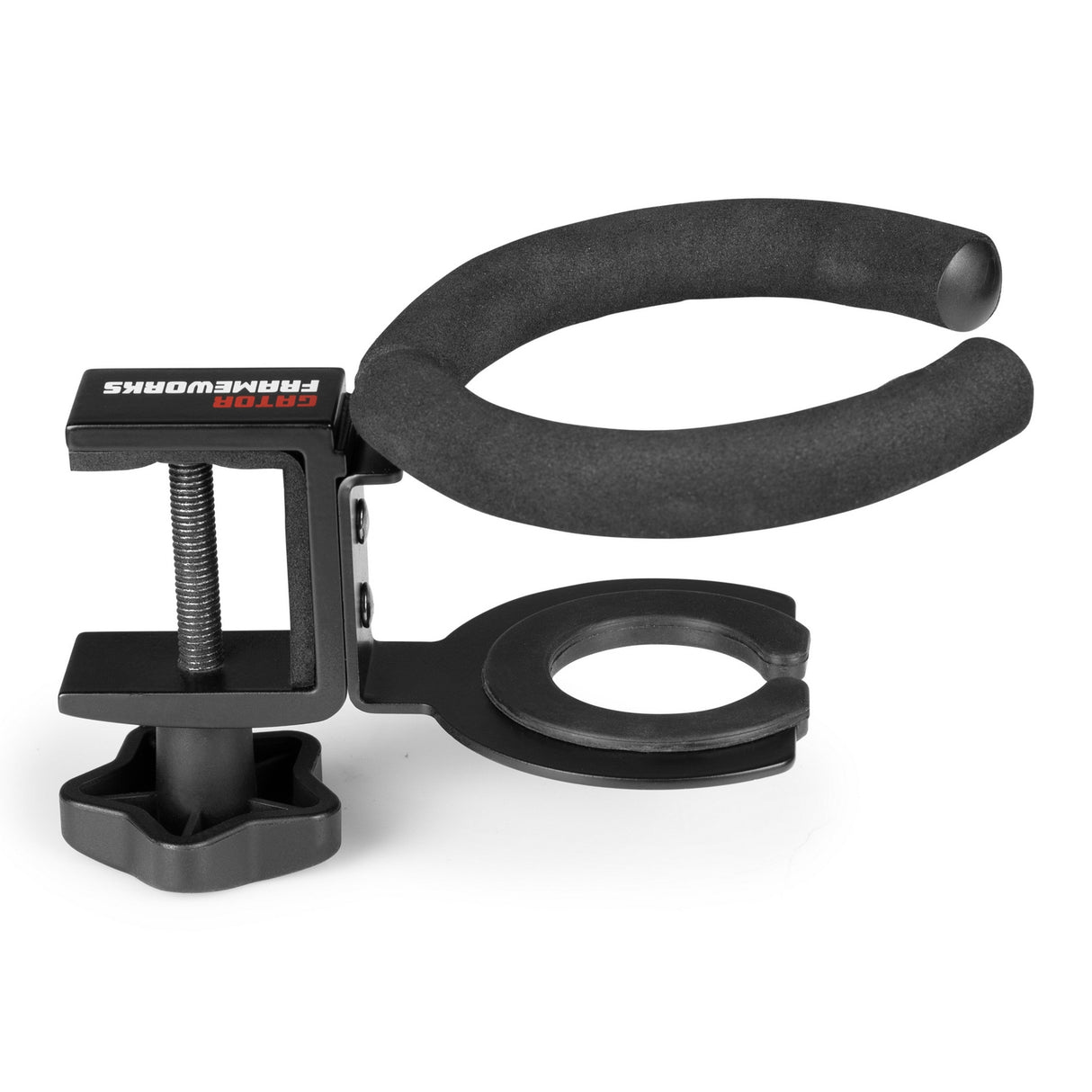 Gator GFW-SINGLECUP-DESK Single Cup Clamping Beverage Holder for Desk Edge