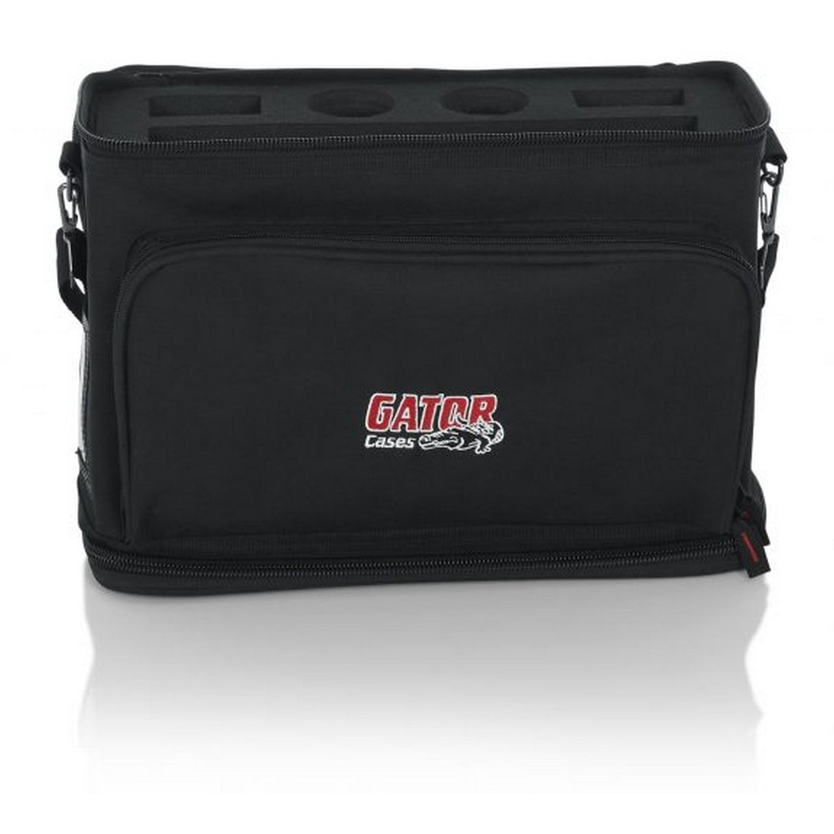 Gator Cases GM-DUALW Carry Bag for Shure BLX Style Wireless Systems with Two Microphones and Two Bodypacks
