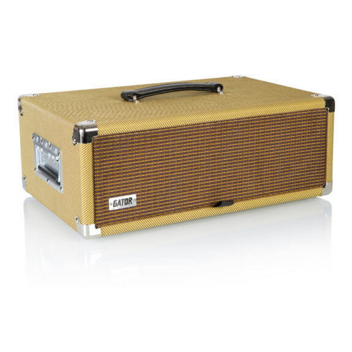 Gator Cases GR-RETRORACK-3TW Vintage Amp Vibe Rack Case 3U Tweed