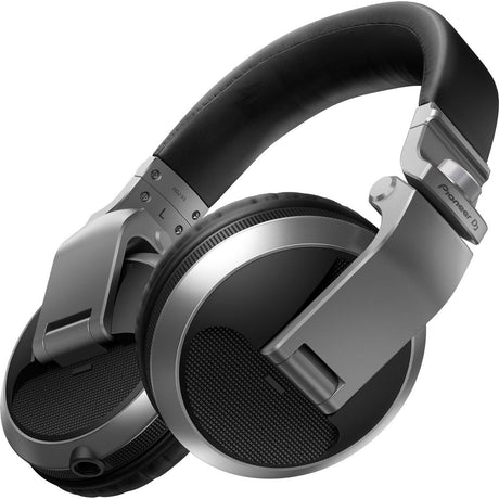 Pioneer DJ HDJ-X5-S Over Ear DJ Headphones Silver (Used) - used